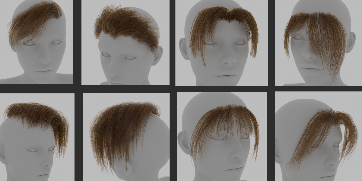 Blender Facial Hair Toolkit