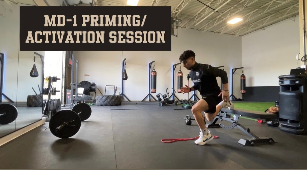 Athlete Gameday Priming Routine