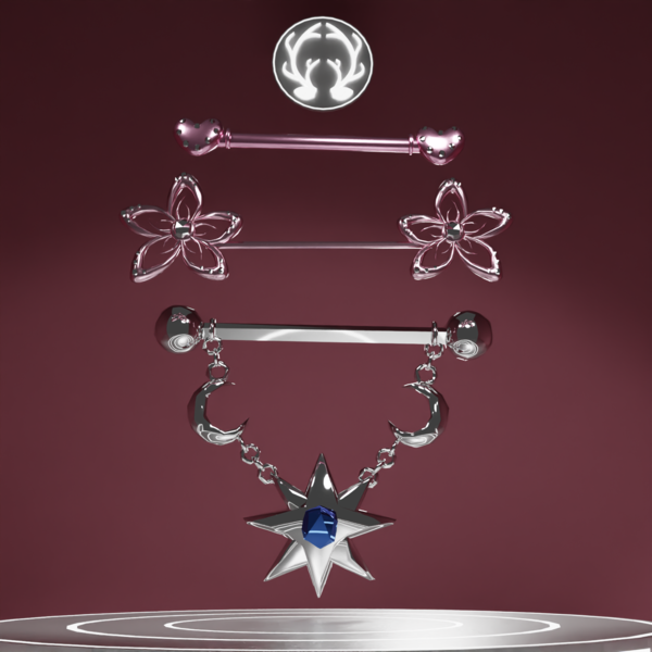 •✿Piercings Pack✿•