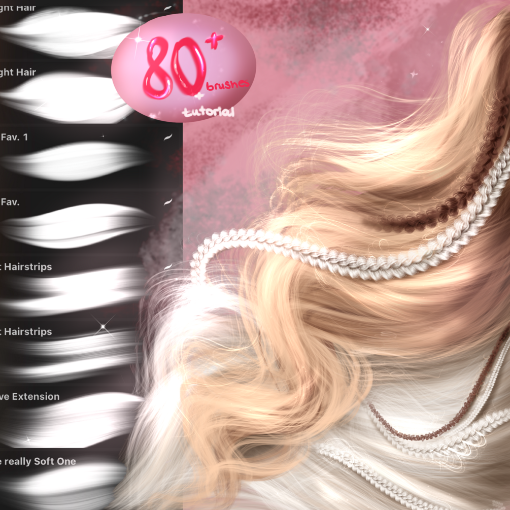 Hair Brushes by Ruby Discocloud