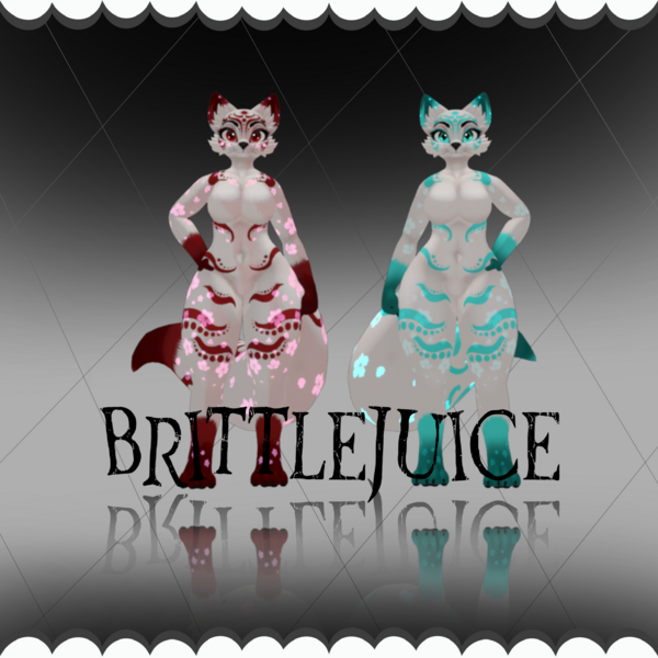 Kasai Kitsune | Female Kiggy Base | Re - Texture ONLY