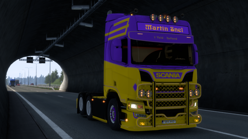 [ETS2] Martin Snel | Scania R770 by Helvetin Custom Skins