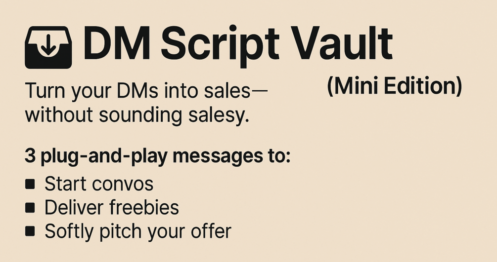 DM Script Vault (Mini Edition)