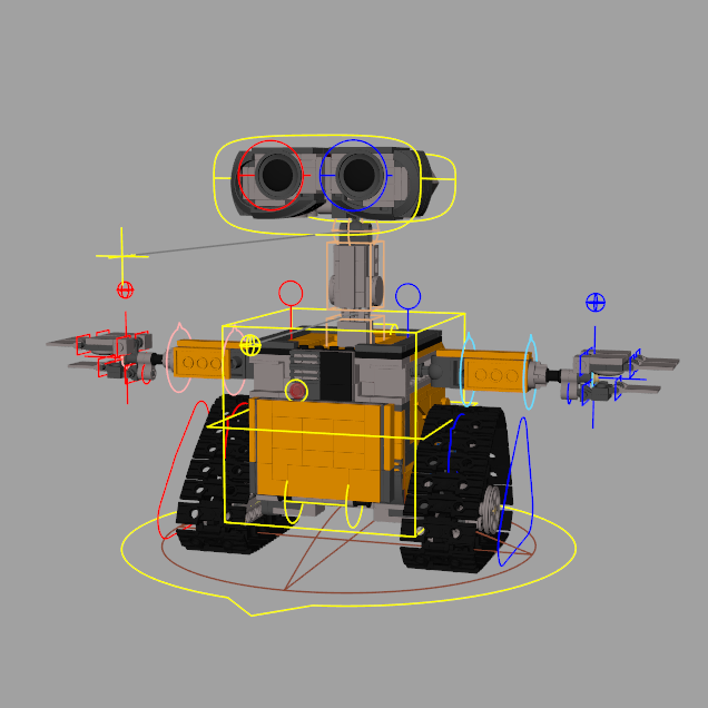 Lego® Wall-E Rigs