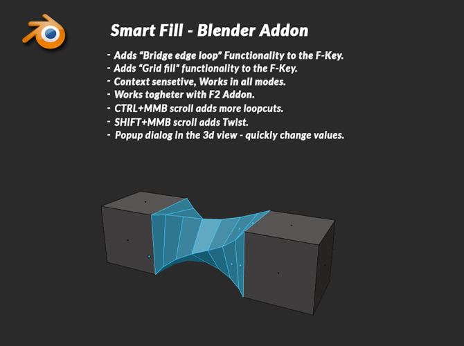 Smart Fill - Addon for Blender