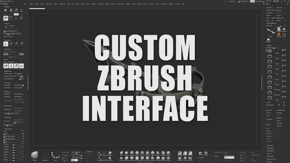 zbrush interface