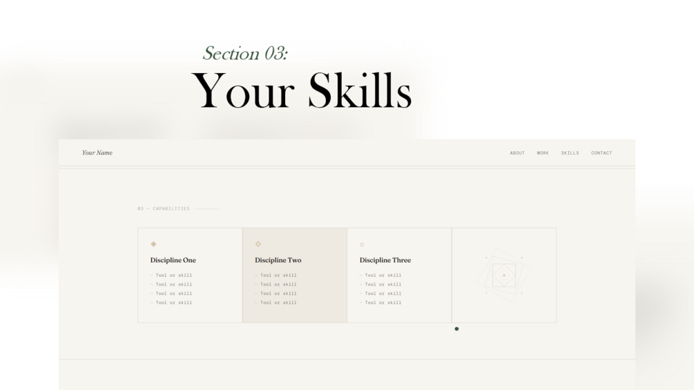 Minimal Portfolio Website Template (HTML, CSS & JavaScript)