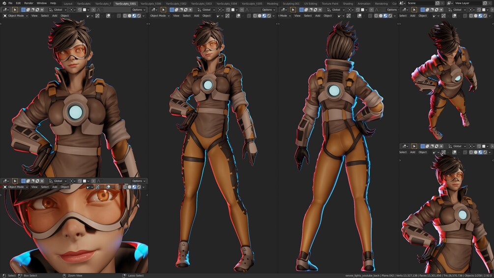 Marvelous Designer on X: The One-Minute Tips & Tricks: Making elastic  strings with Piping  #overwatch #Tracer #blizzard  #marvelousdesigner  / X