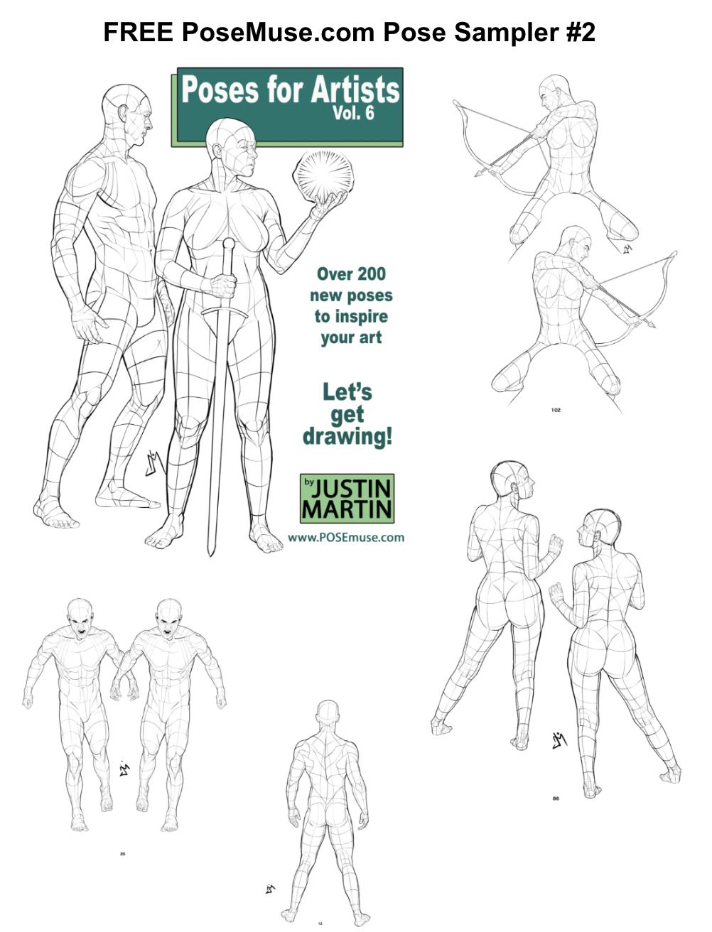 Pose Set #1 Standing Poses  Drawing poses, Figure drawing