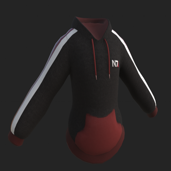 Fluffgan Mass Effect N7 Hoodie