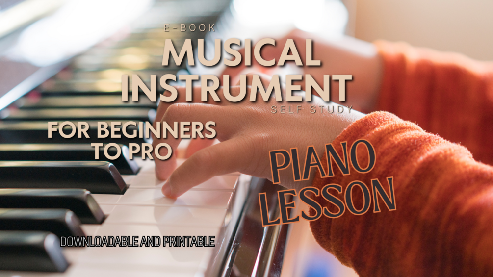 Piano Lesson for Beginner to pro
