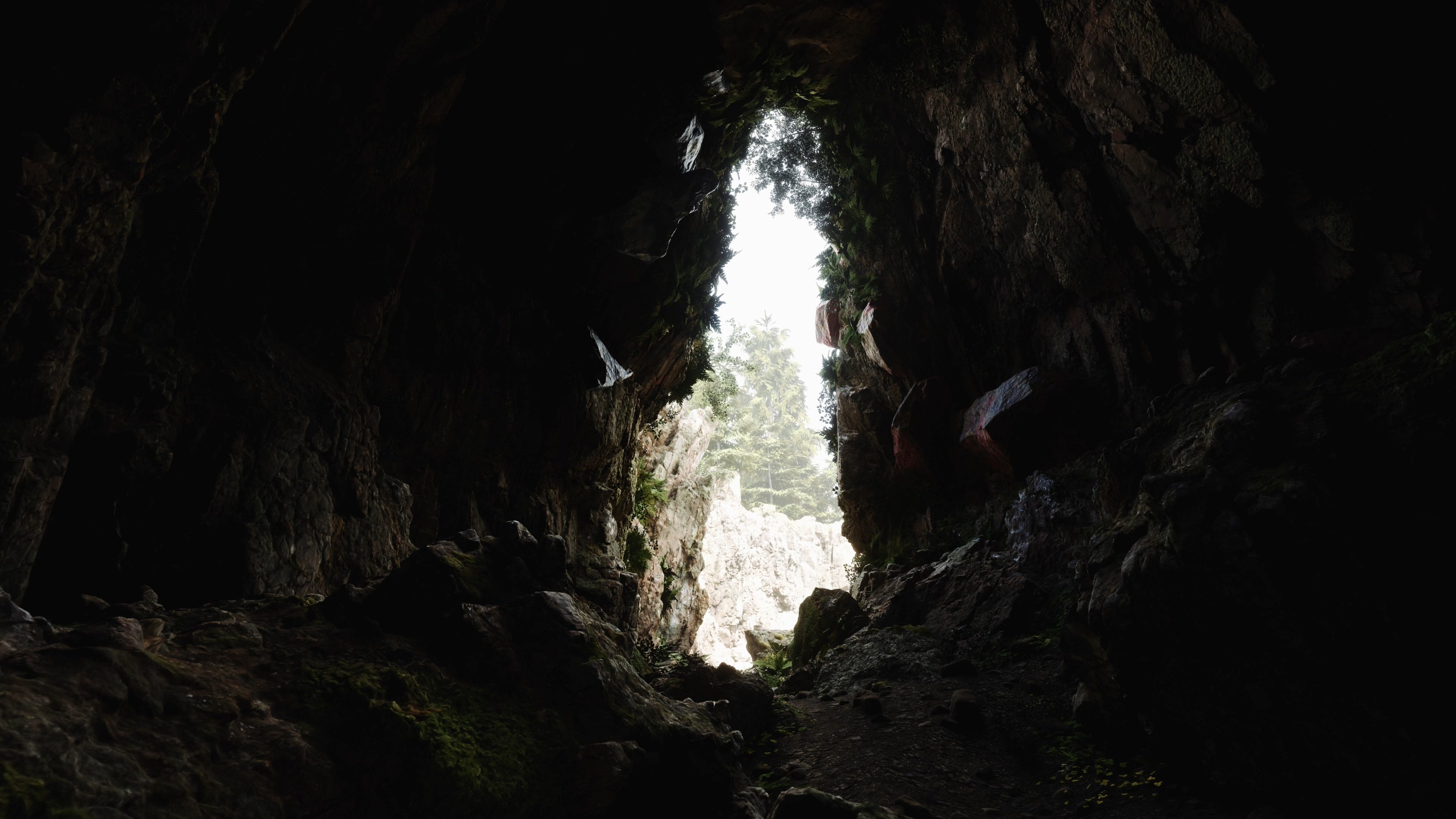 High Quality Cave Environment - Unreal Engine 5 Project file