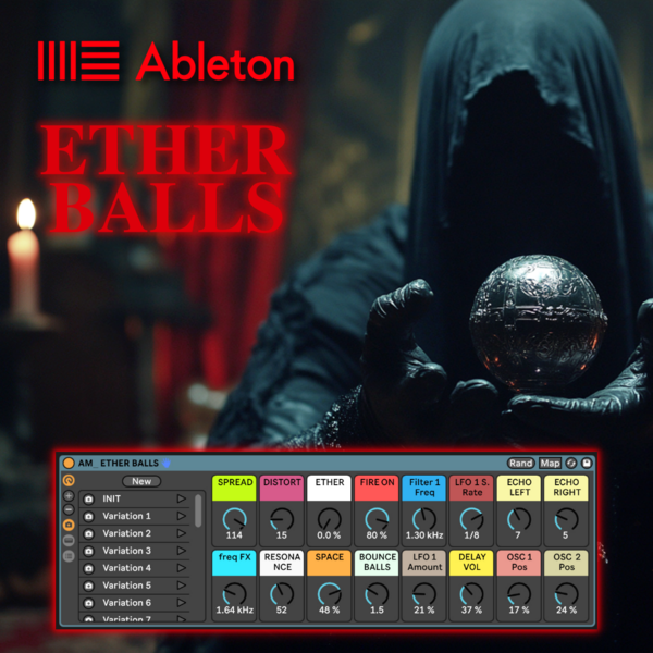 🌌🚀 ETHER BALLS - Your Ultimate Atmosphere Creator For Ableton Live 11 Suite!