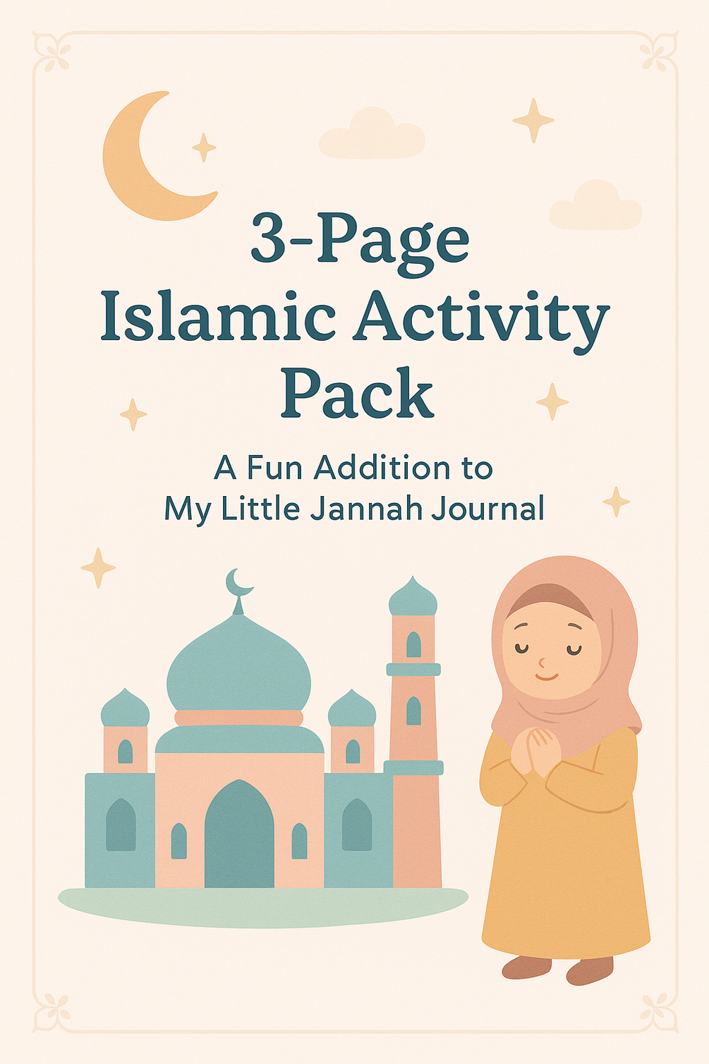 Islamic Activity Pack Preview