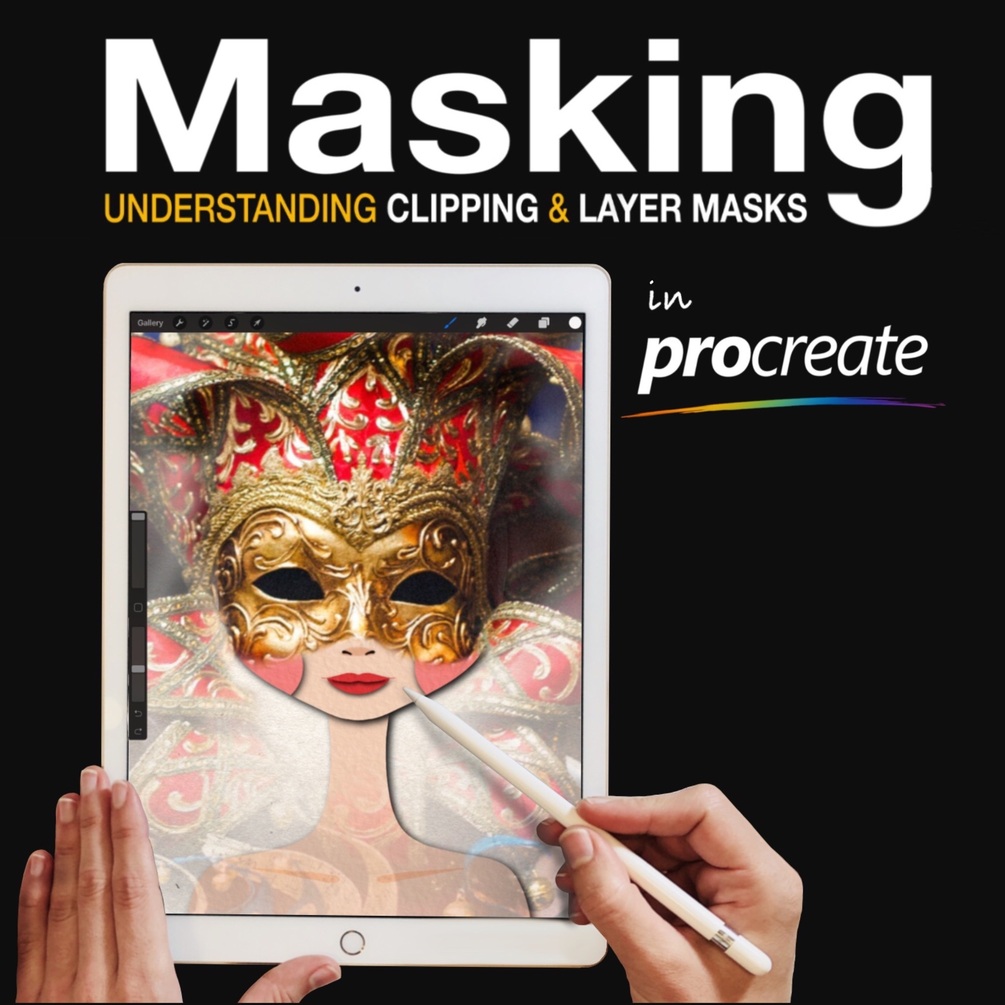 Masking in Procreate: Understanding Clipping and Layer Masks by lettieblue