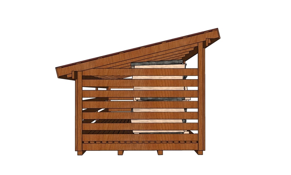 1 cord wood online shed plans