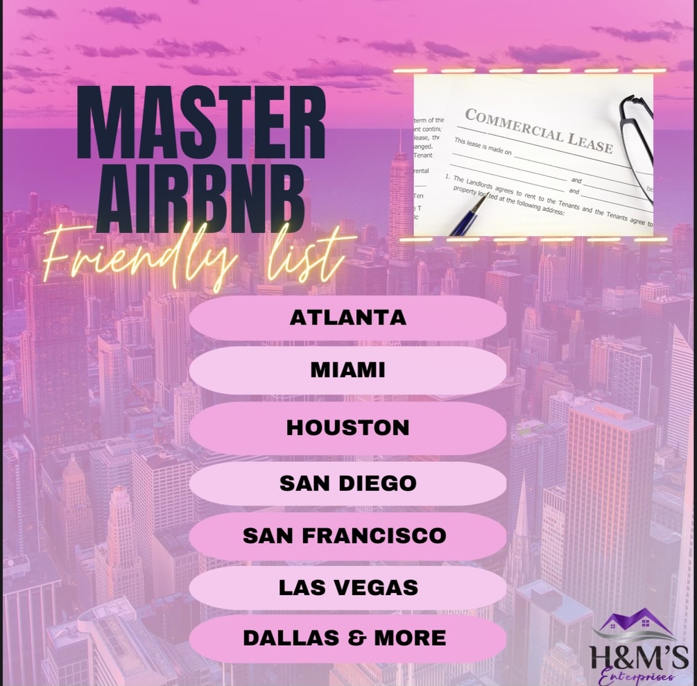 AIRBNB FRIENDLY APARTMENTS LIST