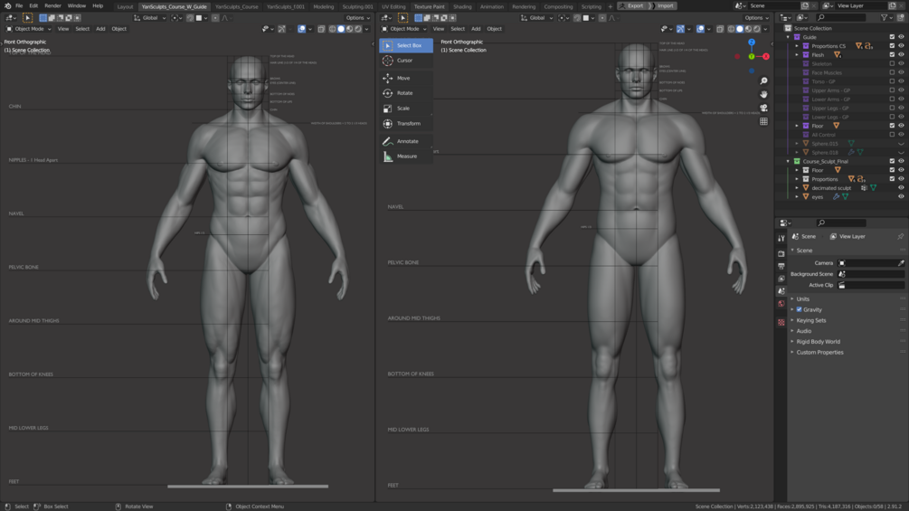 face sculpt study  Blender character modeling, Anatomy sculpture, Sculpting