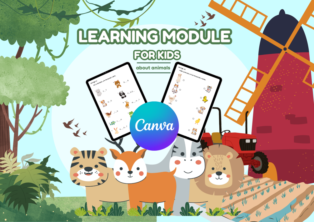 Learning Module for Kids (about animals)