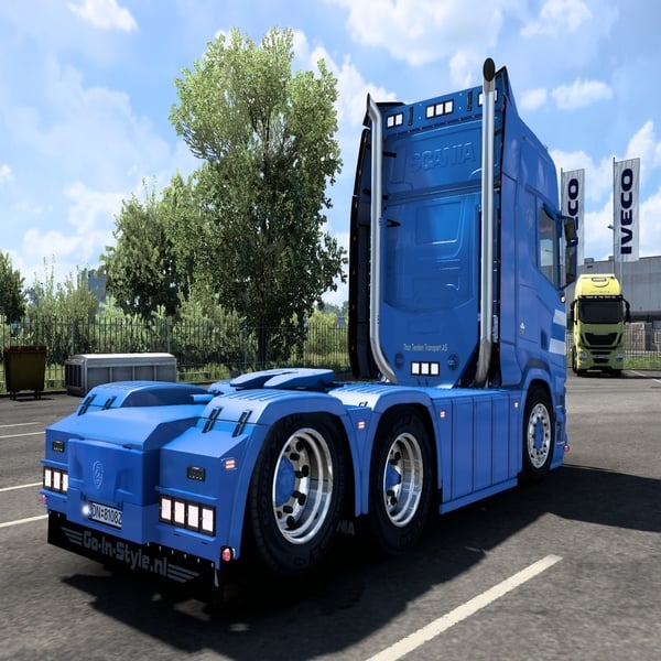![Truck mod]! Scania NG V8 TENDEN truck by WC007 D3SIGN