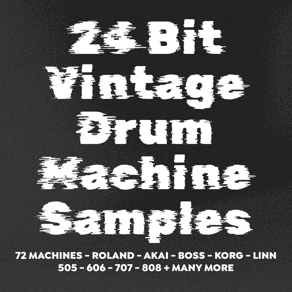Vintage Drum Machine Samples 24 Bit
