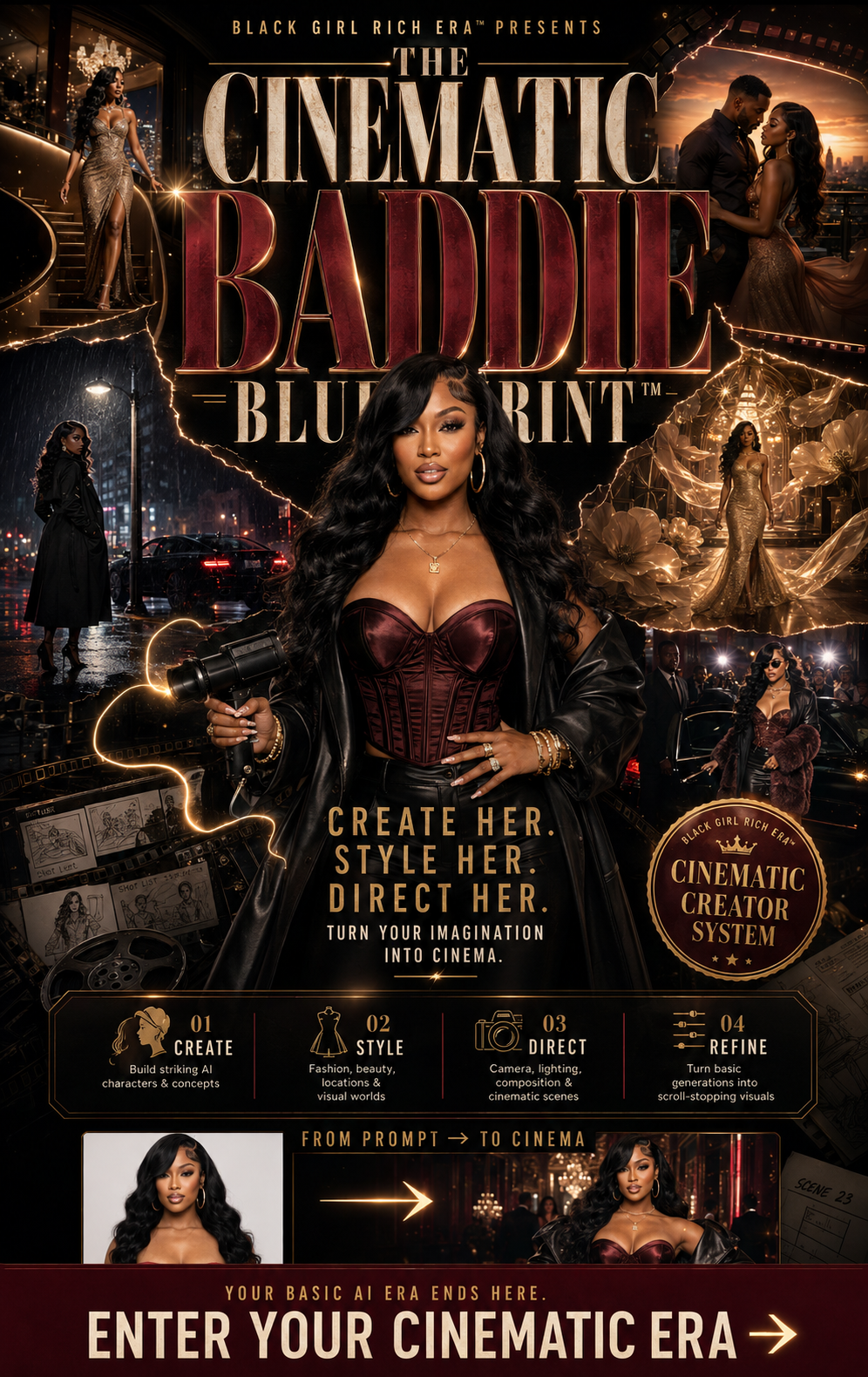 THE CINEMATIC BADDIE BLUEPRINT cover art