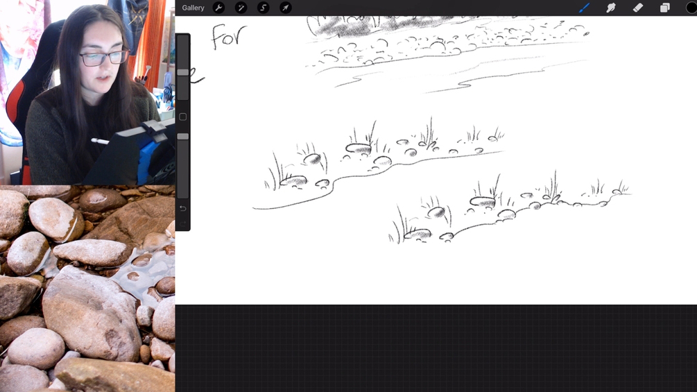 Draw & Paint WATER, In-depth Explanation with Watercolor, Gouache, Digital  paint demos, Sarah Burns