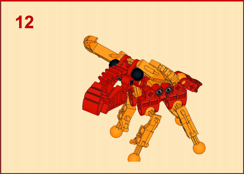 Lego bionicle online rahi