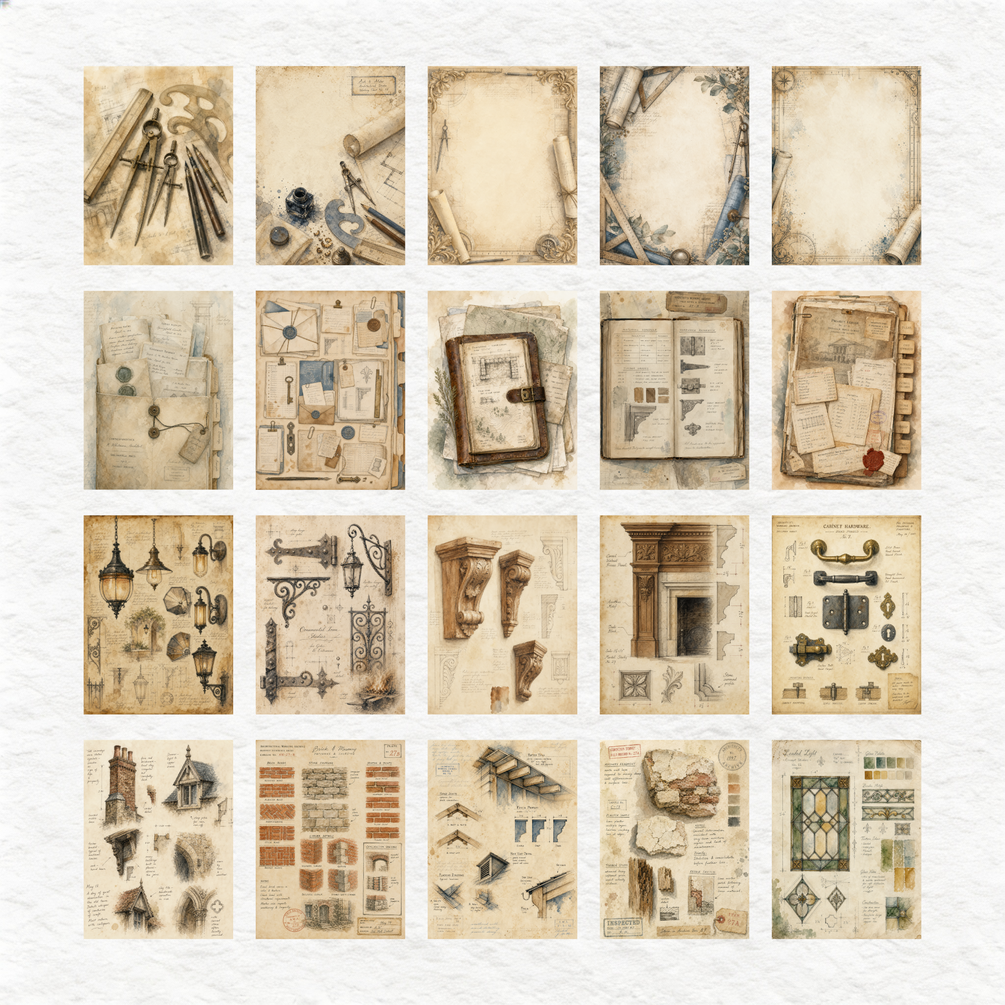Arts & Crafts paper sample