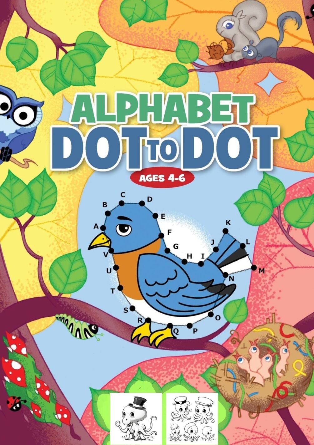 DOT TO DOT - AGE 4TO 6 -36 PAGES