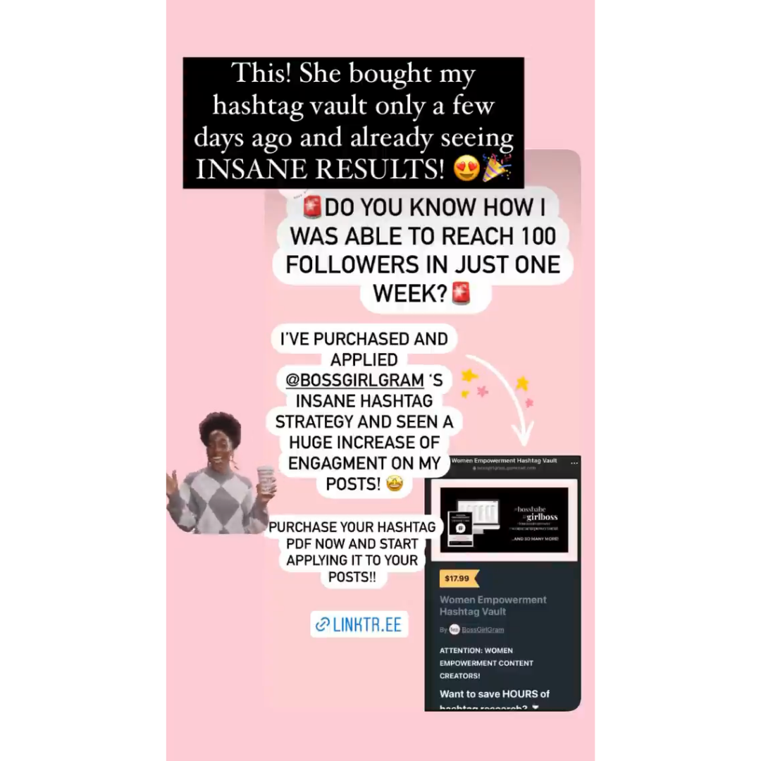 Women Empowerment Hashtag Vault