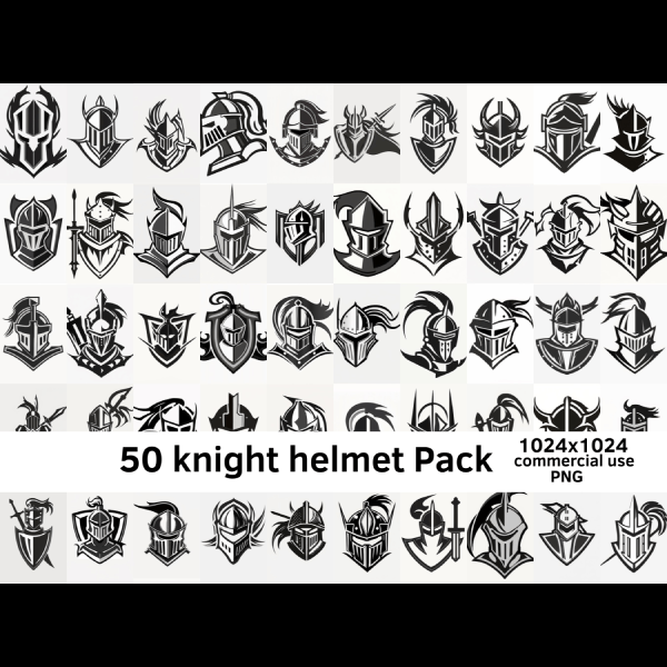 Knight Helmet Pack