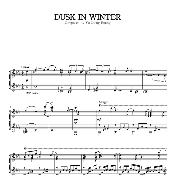 Dusk in Winter Gumroad product image