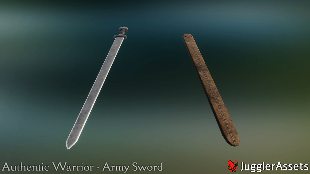 Authentic Warrior - Army Sword