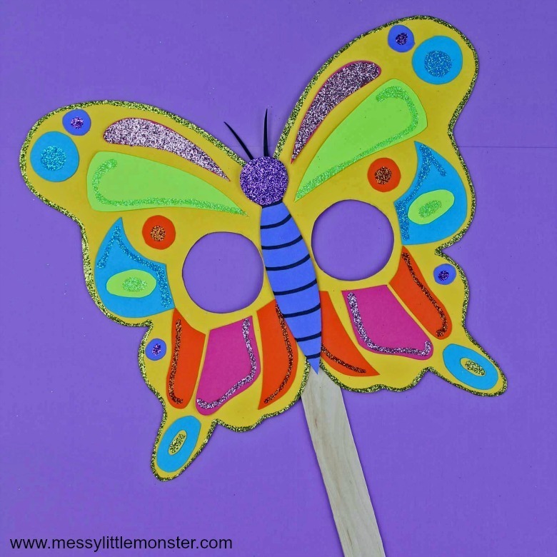 25 Beautiful Butterfly Crafts for Kids of all Ages - Messy Little Monster