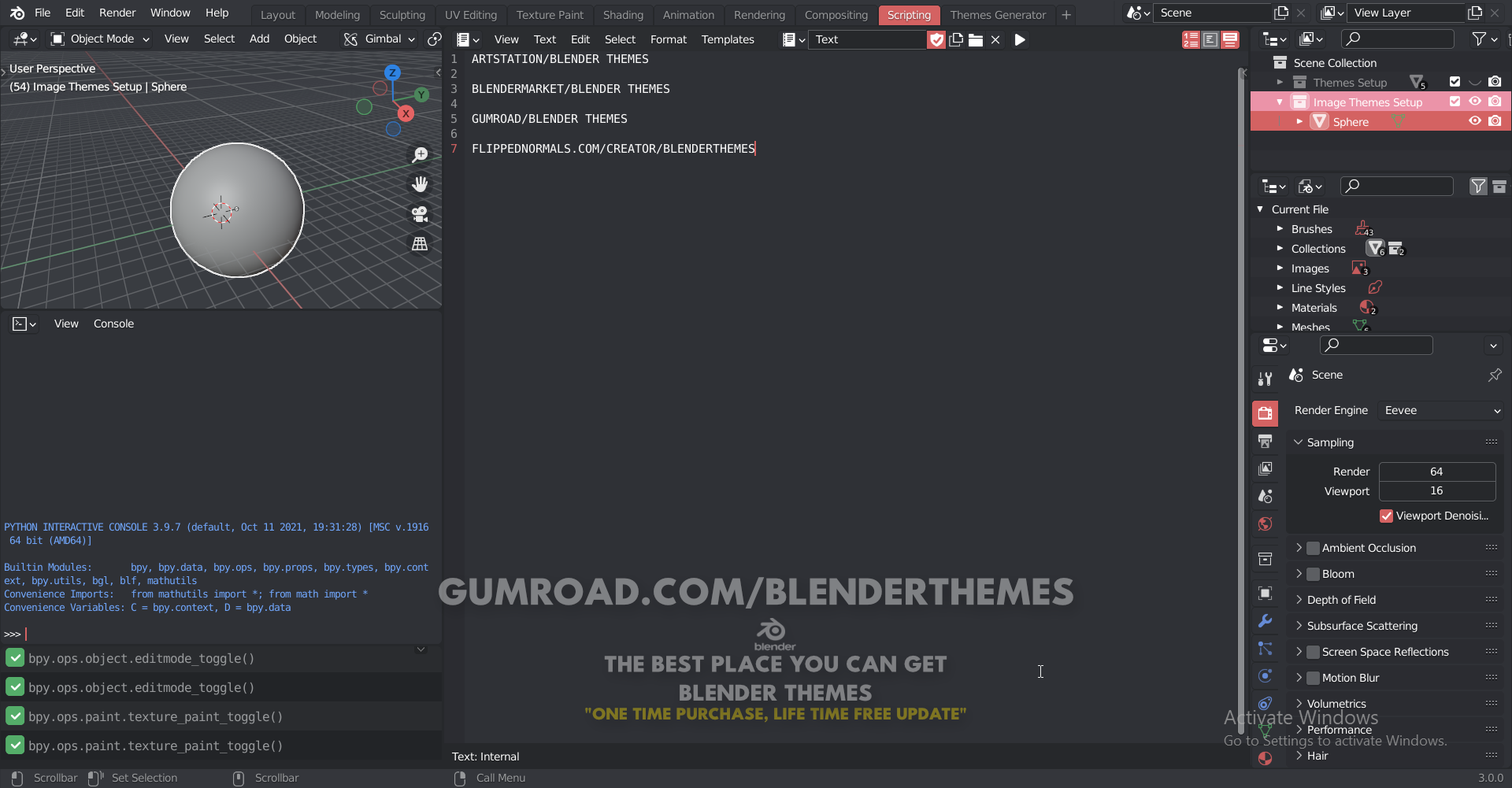 Blender Themes 0125