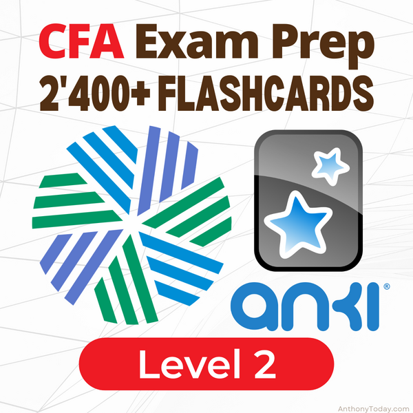 CFA Level 2 Exam Prep Flashcards