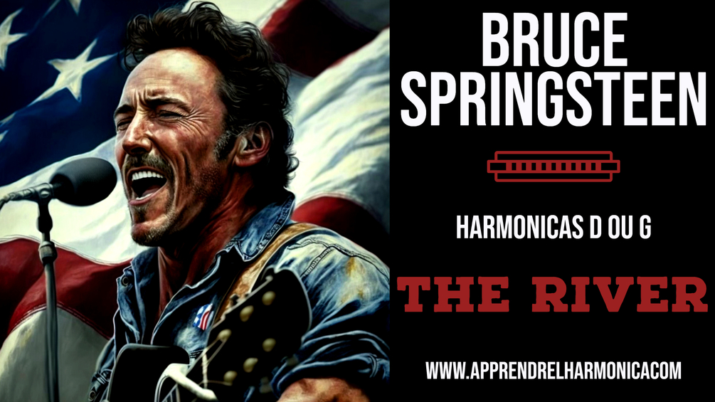 Bruce Springsteen The River Harmonicas D ou G