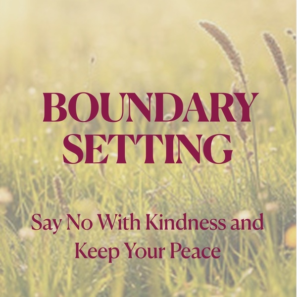 Boundary Setting Guide Cover