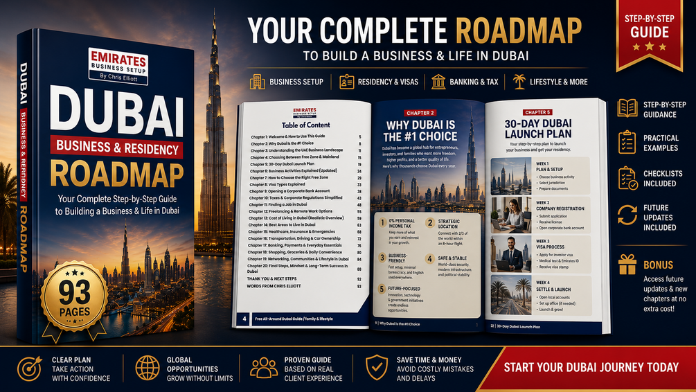The Dubai Starter Roadmap