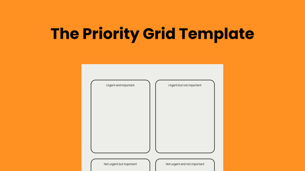 The Priority Grid Template