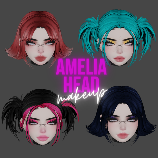 Amelia Head Makeup 20 Looks