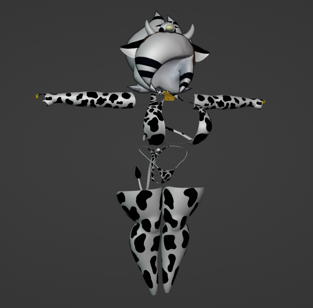 Cow Marie Outfit