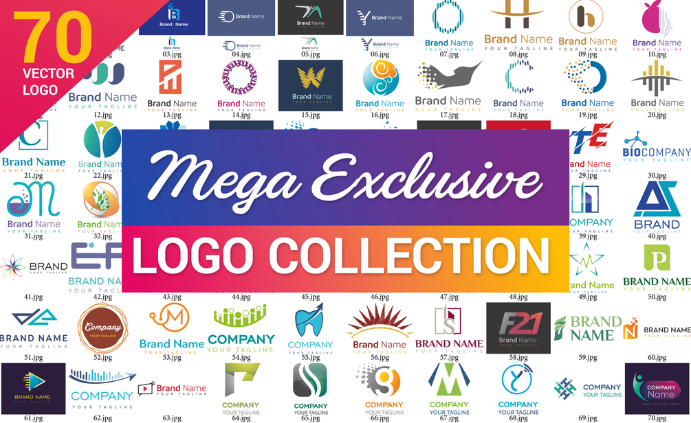 Mega Exclusive (70) LOGO Collection