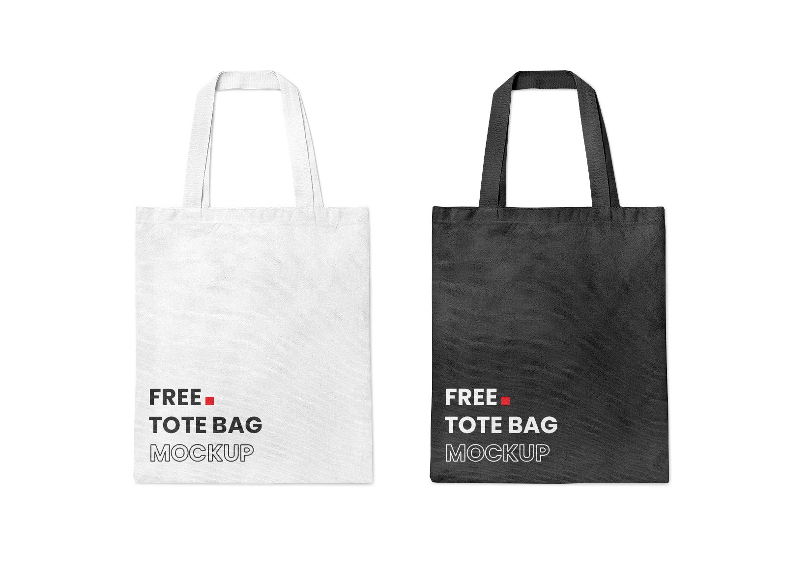 Free Cotton Tote Bag Mockup