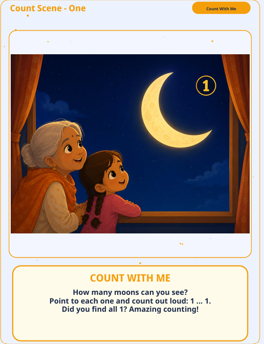Zara Learns to Count Stars — A Bedtime Counting Story for Kids preview image 8