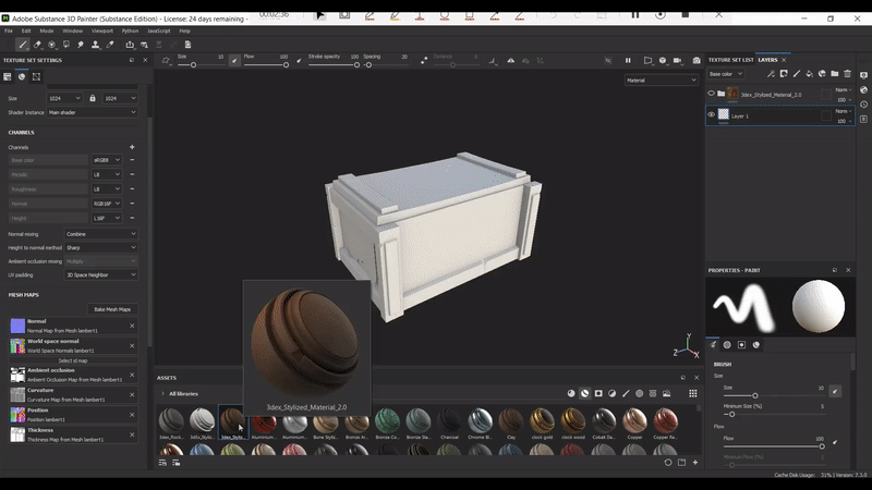 Color picker  Substance 3D Painter