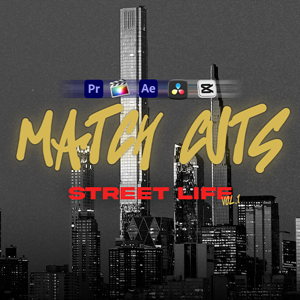 Match Cut Transitions (Street Life) - Editing Pack