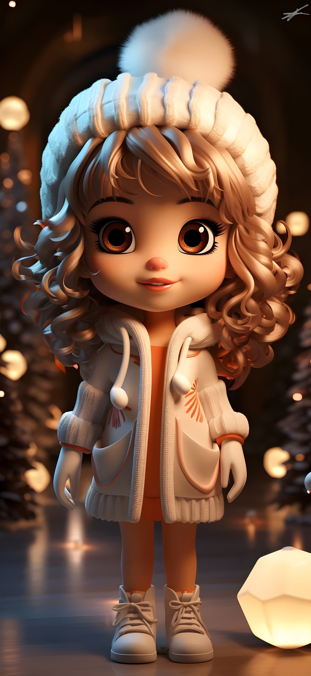 20 Winter Chibi Characters Preview