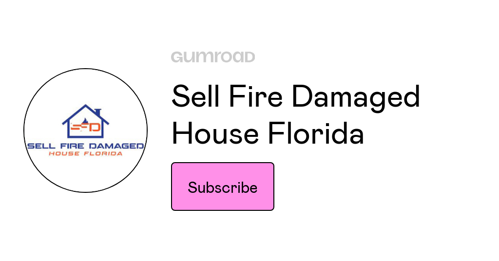 Sell Fire Damaged House Florida